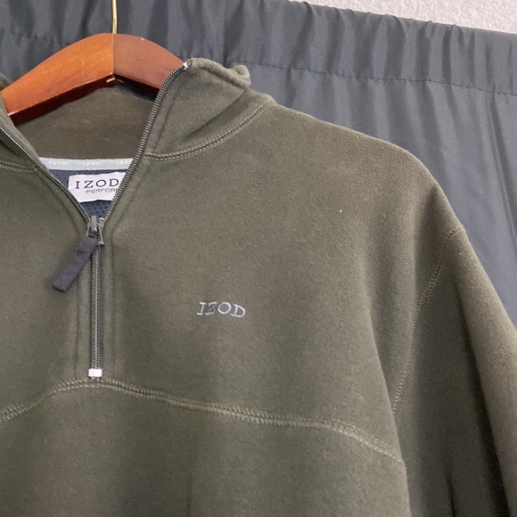 Izod Other - 🏈Izod  Performance 1/4 Zip Pullover Moss Green